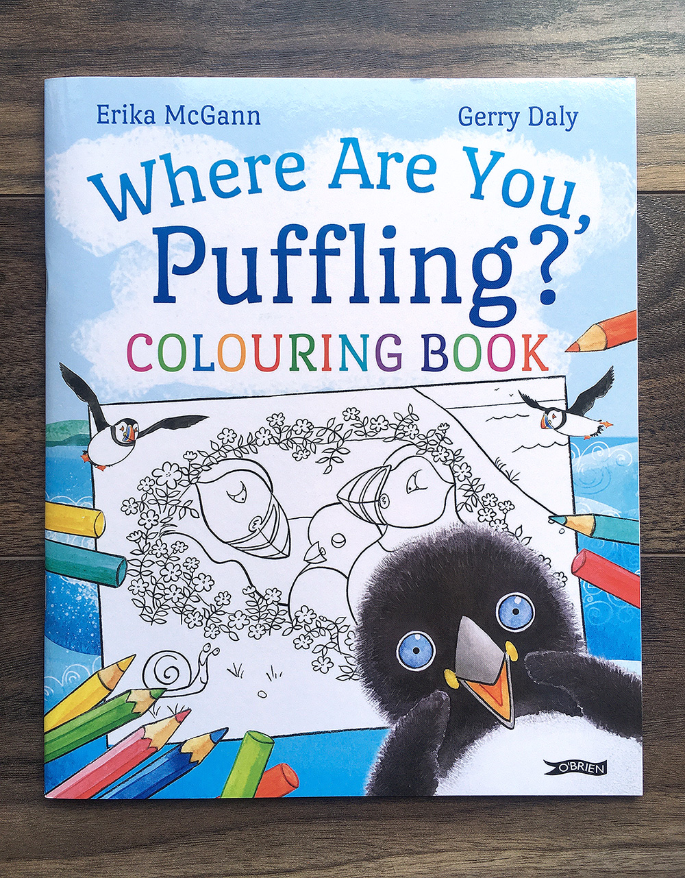 Where are you Puffling Colouring Book cover