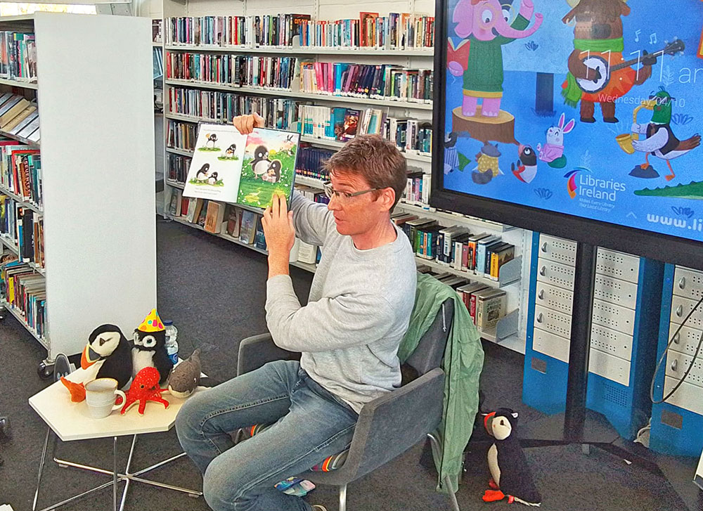 Gerry Daly New Ross library Children's Book Festival event