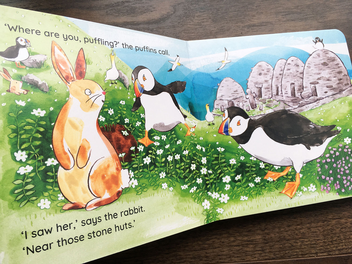 Where Are You Puffling? board book the puffins ask a rabbit
