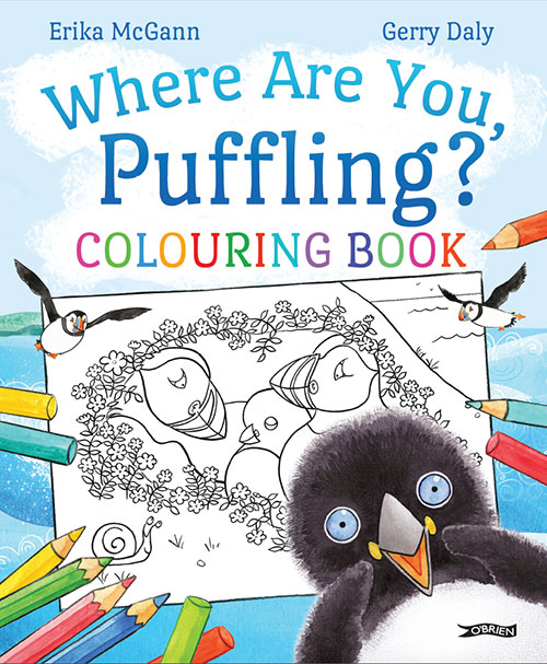 Where are you Puffling Colouring Book cover