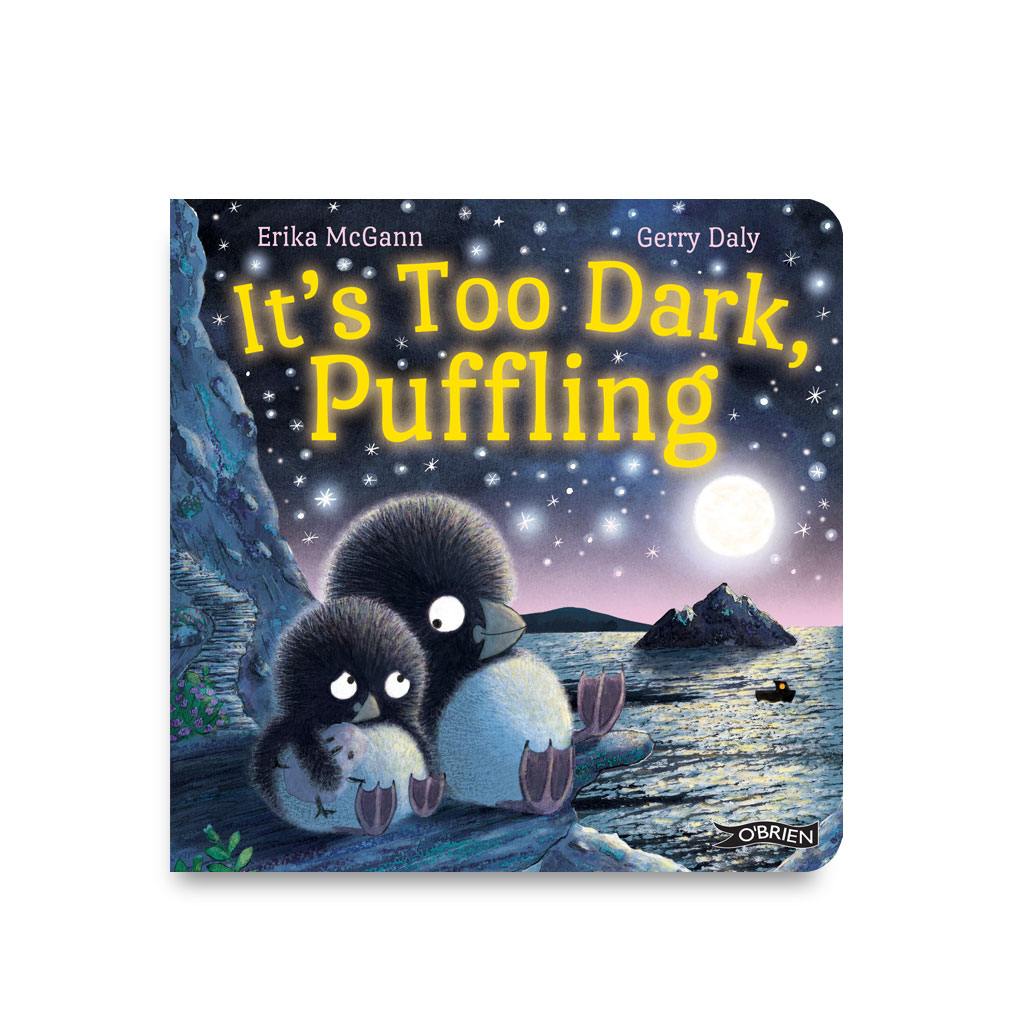 It's Too Dark, Puffling board book cover