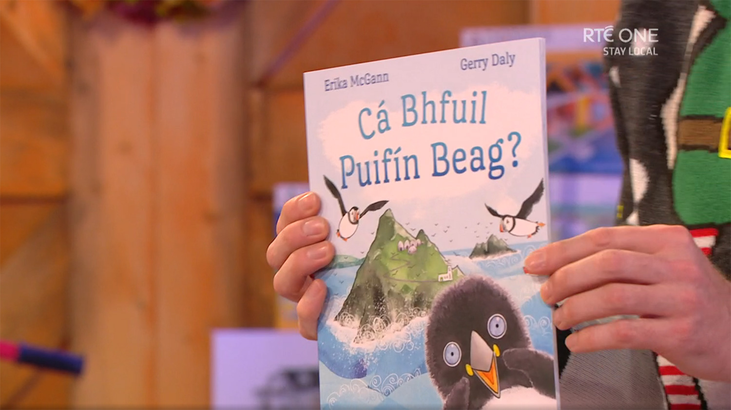 Cá Bhfuil Puifín Beag? on the RTE Toy Show pic 2