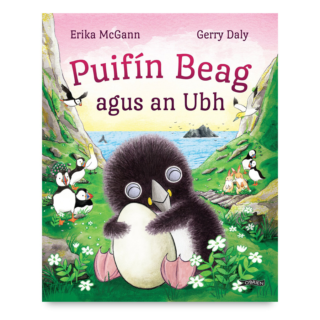 Puifín Beag agus an Ubh picture book cover