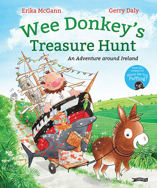 Wee Donkey's Treasure Hunt front cover